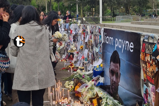 Liam Payne: Fans peruanas realizan homenaje con fotos y velas en Campo de Marte (Fotos: Jacqui Pajuelo @diariodejpasion)