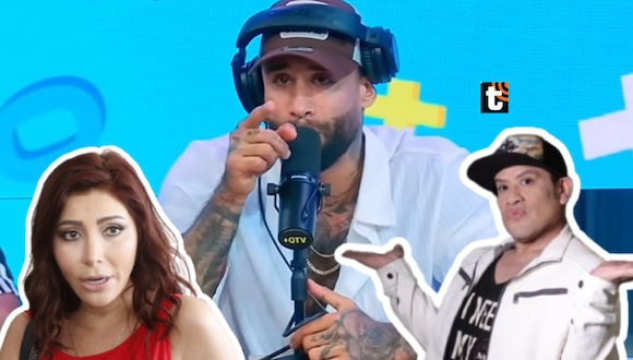 Jota encara a Milena y Gianny Cossio tras dejar entrever que habría sido infiel a Angie Arizaga