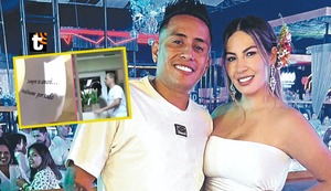 Christian Cueva le envía tulipanes a Pamela López por San Valentín: “Siempre te amaré, perdóname por todo”