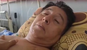 Roly Ortiz habla desde el hospital: “No siento mi pierna, está muerta”