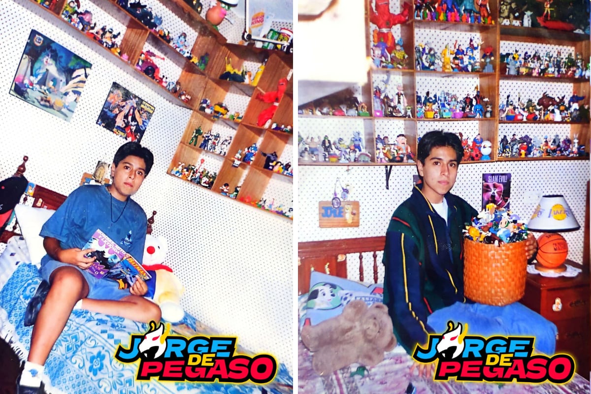 Joven tiene la colección más grande de Caballeros del Zodiaco