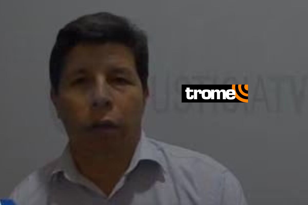 Pedro Castillo durante audiencia