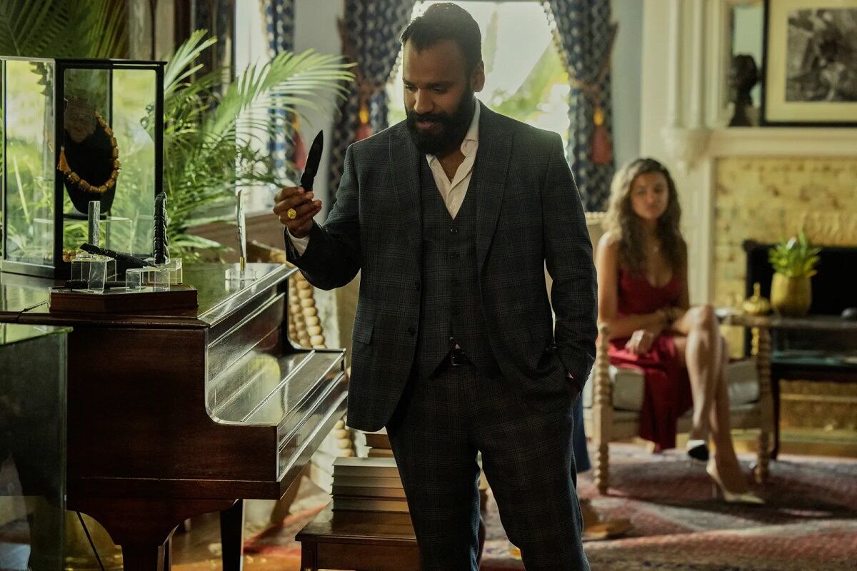 Andy McQueen como Singh y Madison Bailey como Kiara en la temporada 3 de "Outer Banks" (Foto: Netflix)