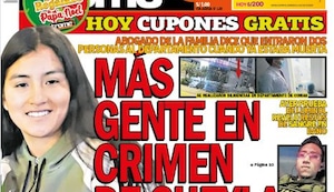 MÁS GENTE EN CRIMEN DE SHEYLA