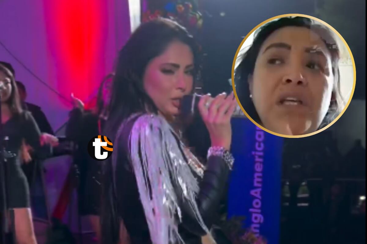 Pamela Franco y la empresaria que organizó su gira por Europa