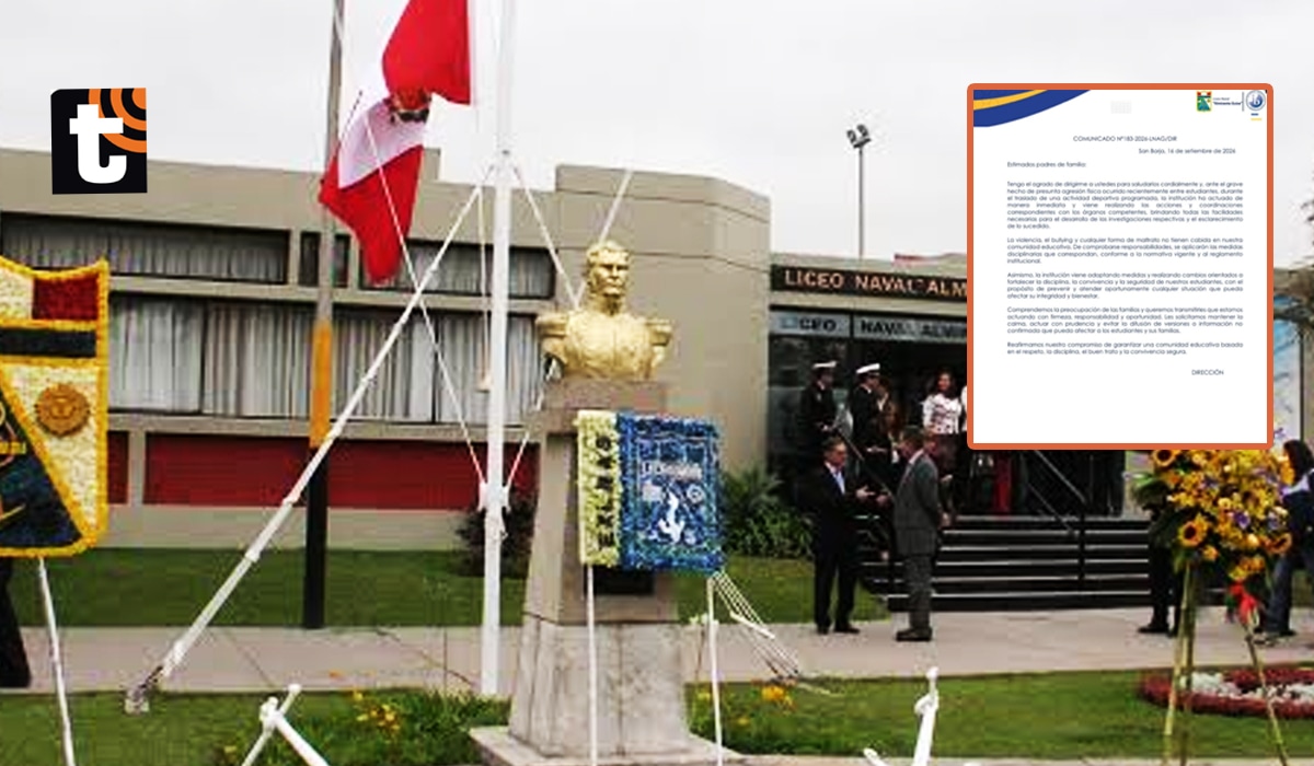 El pronunciamiento fue difundido el 16 de septiembre mediante un comunicado dirigido a las familias de los alumnos.