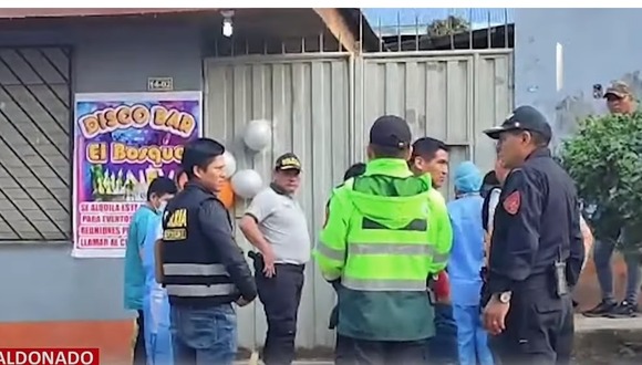 Puerto Maldonado: Tres venezolanos asesinados en discoteca clandestina