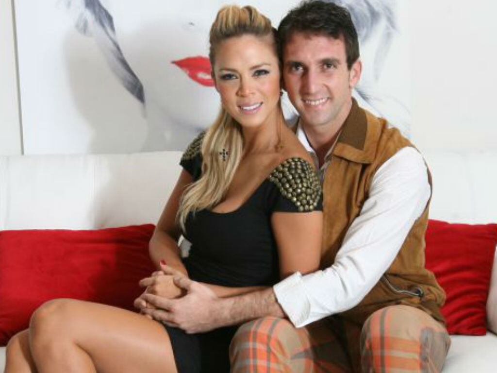 Antonio Pavón y Sheyla Rojas cuando eran pareja.