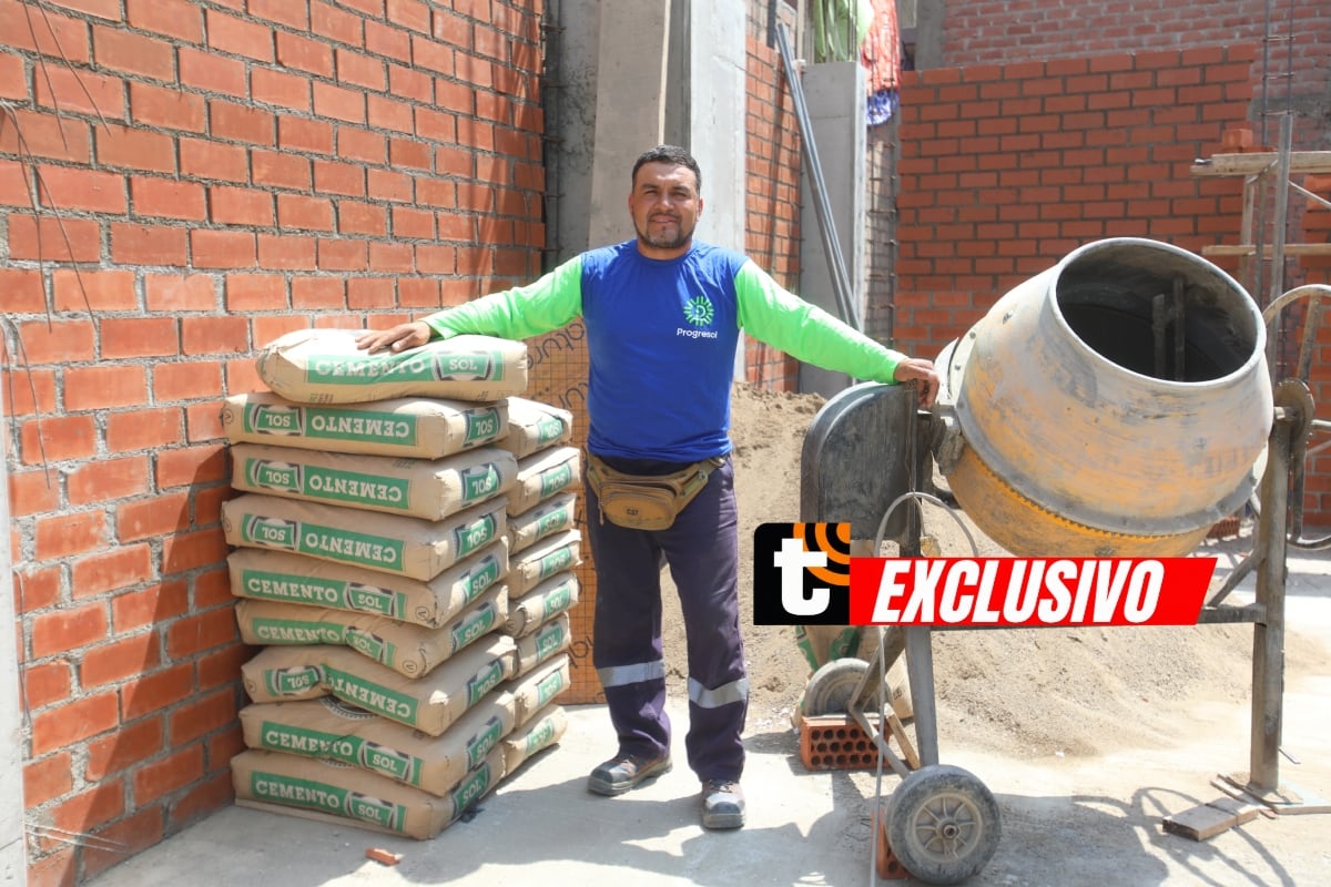 Maestro de obra de Lima Norte nos cuenta su historia de éxito y el papel que cumplió Progresol en su crecimiento. Foto: Violeta Ayasta / Trome.