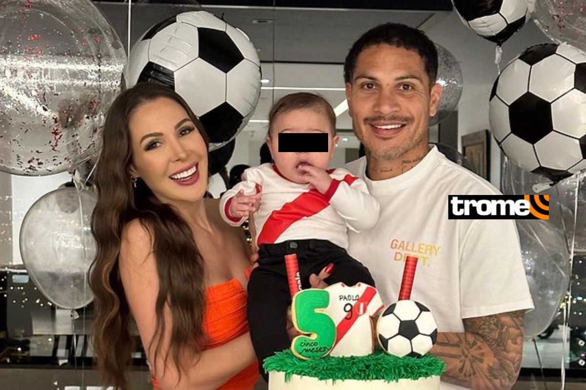 Hijo de Paolo Guerrero y Ana Paula cumple 5 meses: Así fue la celebración