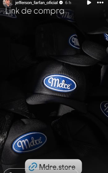 Jefferson Farfán lanza su marca de ropa