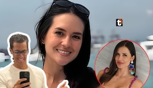 ¡Ojo Maju! María Pía Vallejos confiesa si Gustavo Salcedo ya decidió oficializar su relación y asegura: “Todo está bien”
