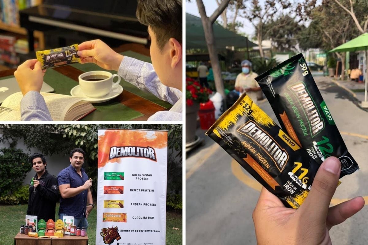 Las barras proteicas se venden en tiendas especializadas, en Plaza Vea, Lab Nutrition y en sus redes sociales,
Foto; José Bashe.