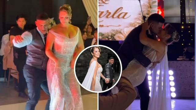 ¡Recién casados! Así fue la celebración de Christian Domínguez y Karla Tarazona en Huaral