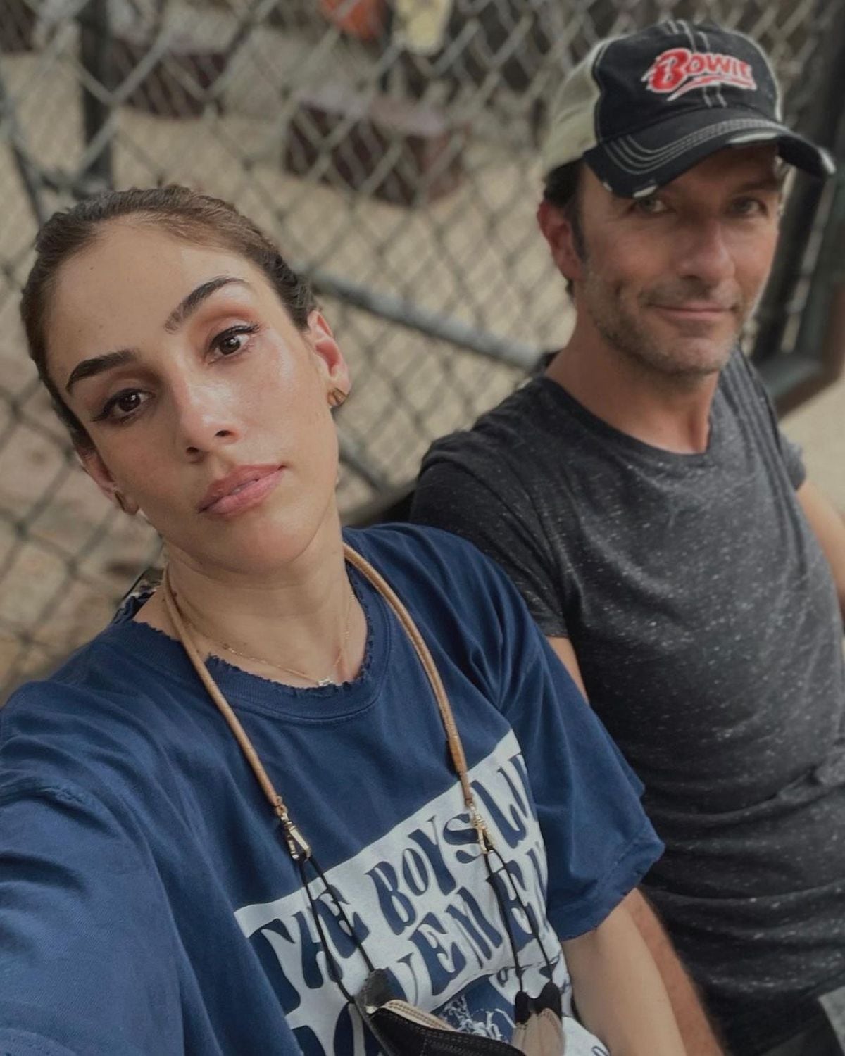 Junto a su esposo Leonardo, con quien se casó en 2014 (Foto: Sandra Echeverría / Instagram)