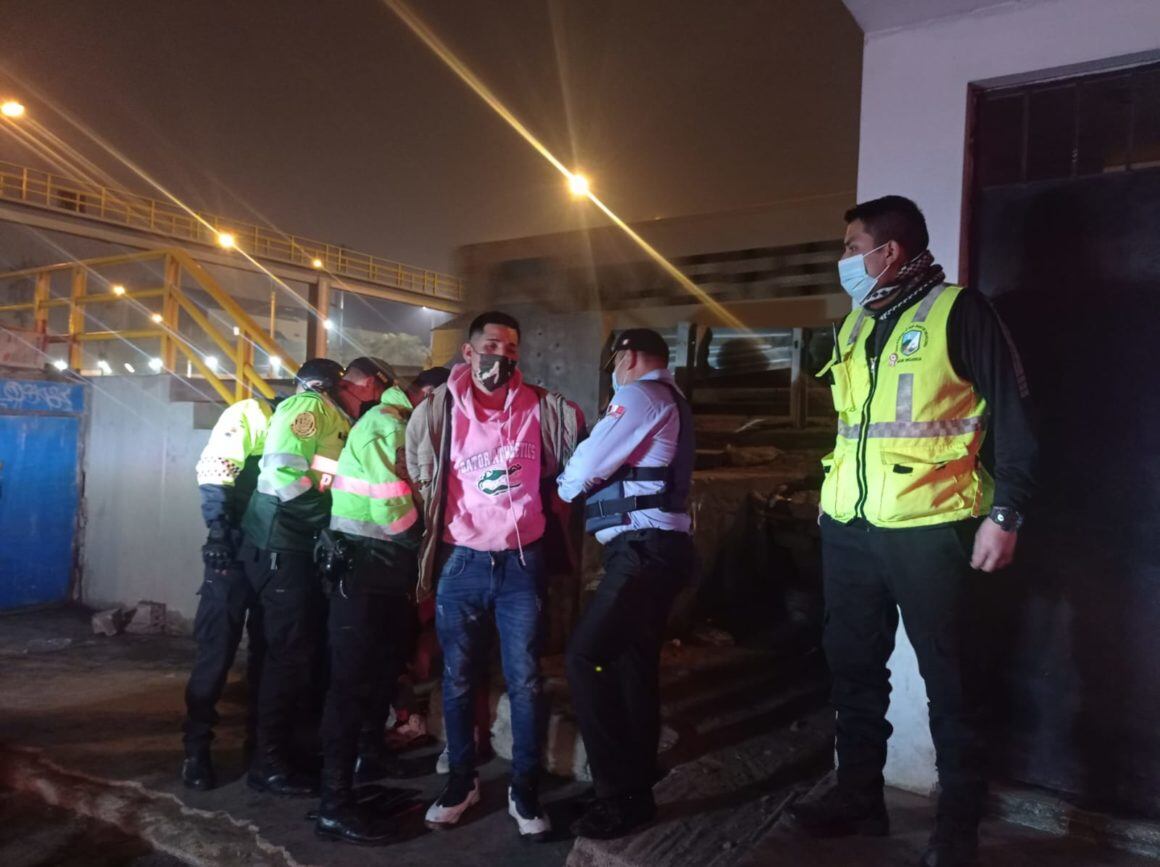 Los detuvieron tras una larga persecución (Difusión)