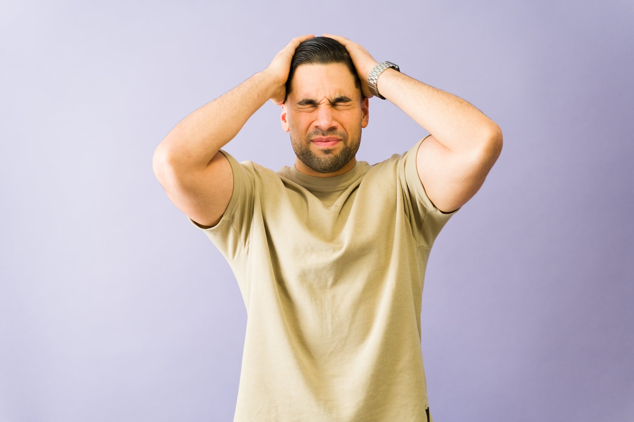 Cansancio y estrés de fin de año. Foto: Istock