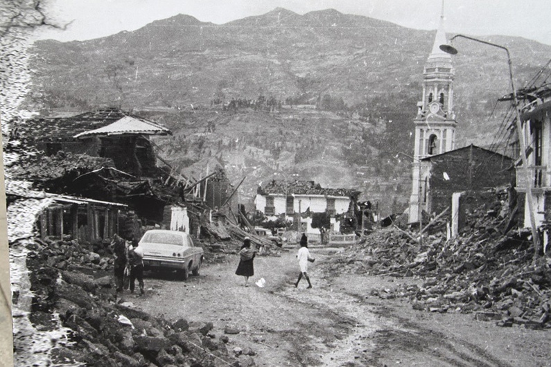Devastador sismo en Yungay en 1970. (Foto: Archivo Histórico de El Comercio)