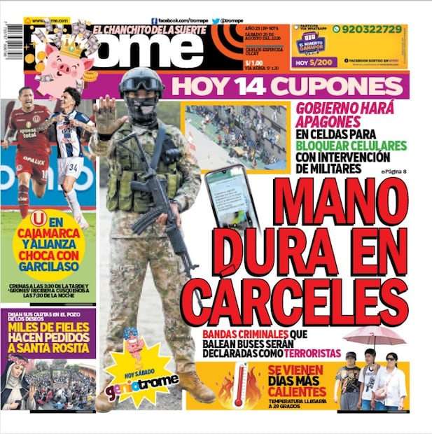 Portada Trome