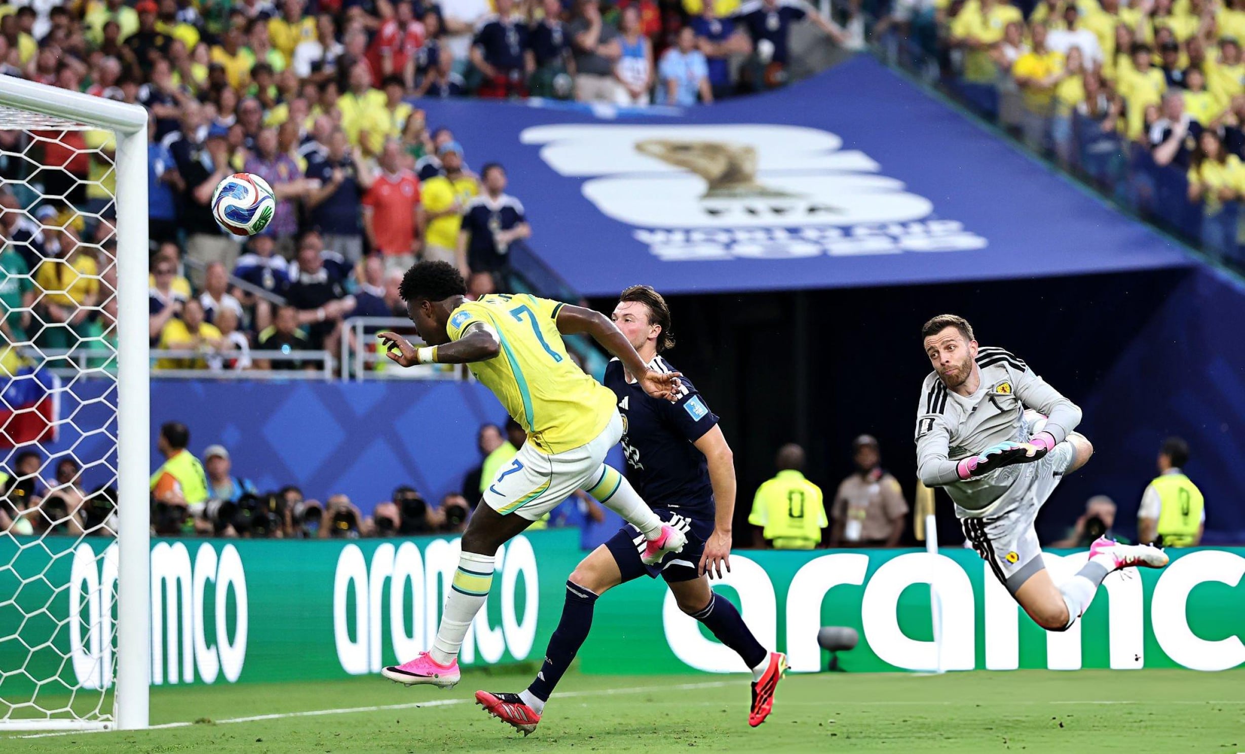 Brasil vs. Escocia por la tercera fecha de la Fase de grupos. (Foto: Getty Images)