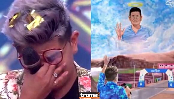 Bryan Arámbulo lloró en vivo al recibir conmovedor regalo que lo hizo recordar a su padre