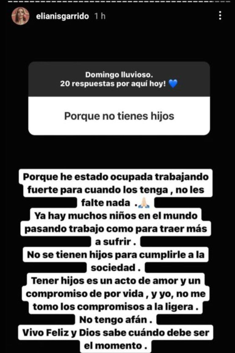 La actriz colombiano respondió ante los cuestionamientos sobre la decisión de tener hijos (Foto: Instagram)