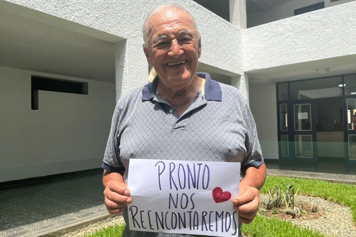 Don Félix pide ayuda para poder concretar su tan ansiado viaje a Venezuela. Foto: Beneficencia de Lima.