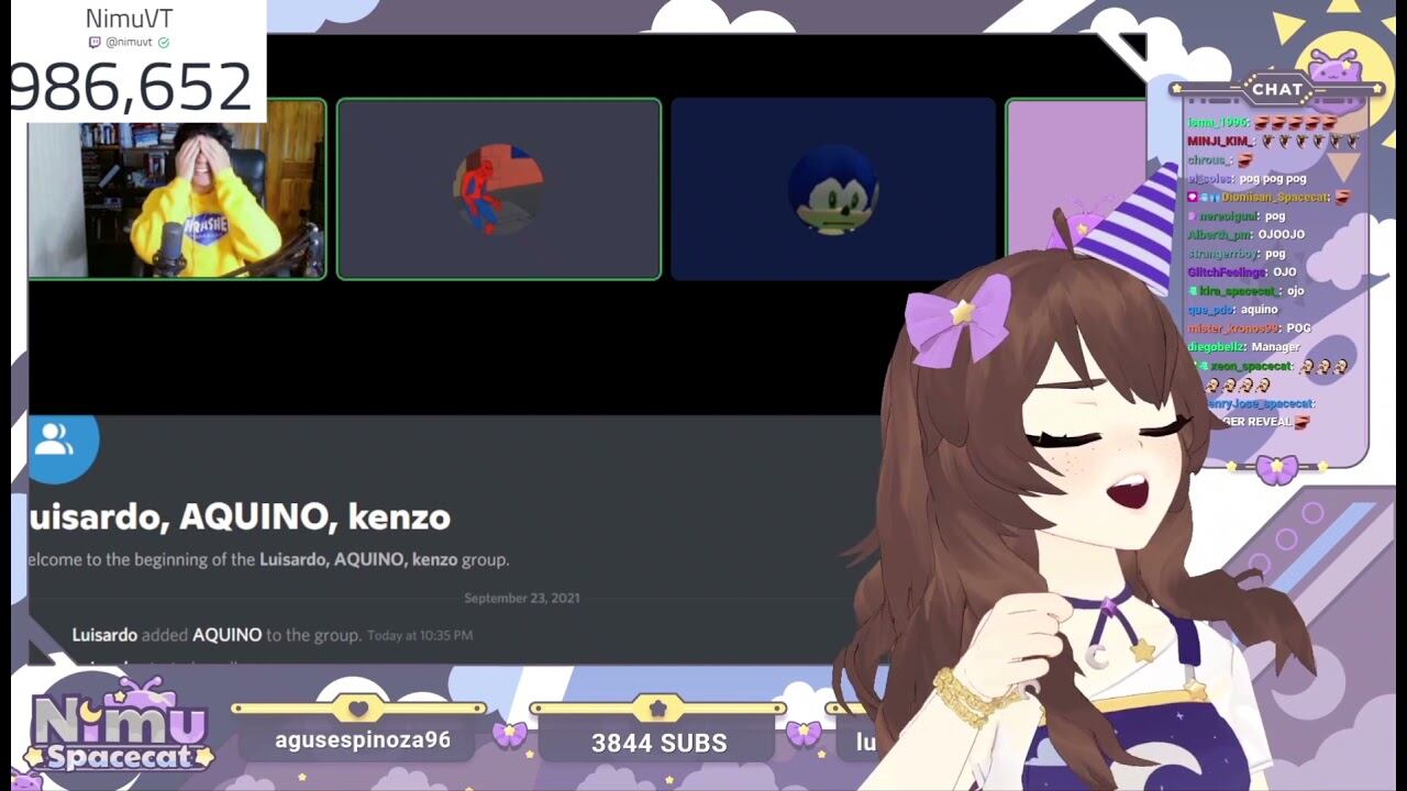 NimuVT, Vtuber argentina.