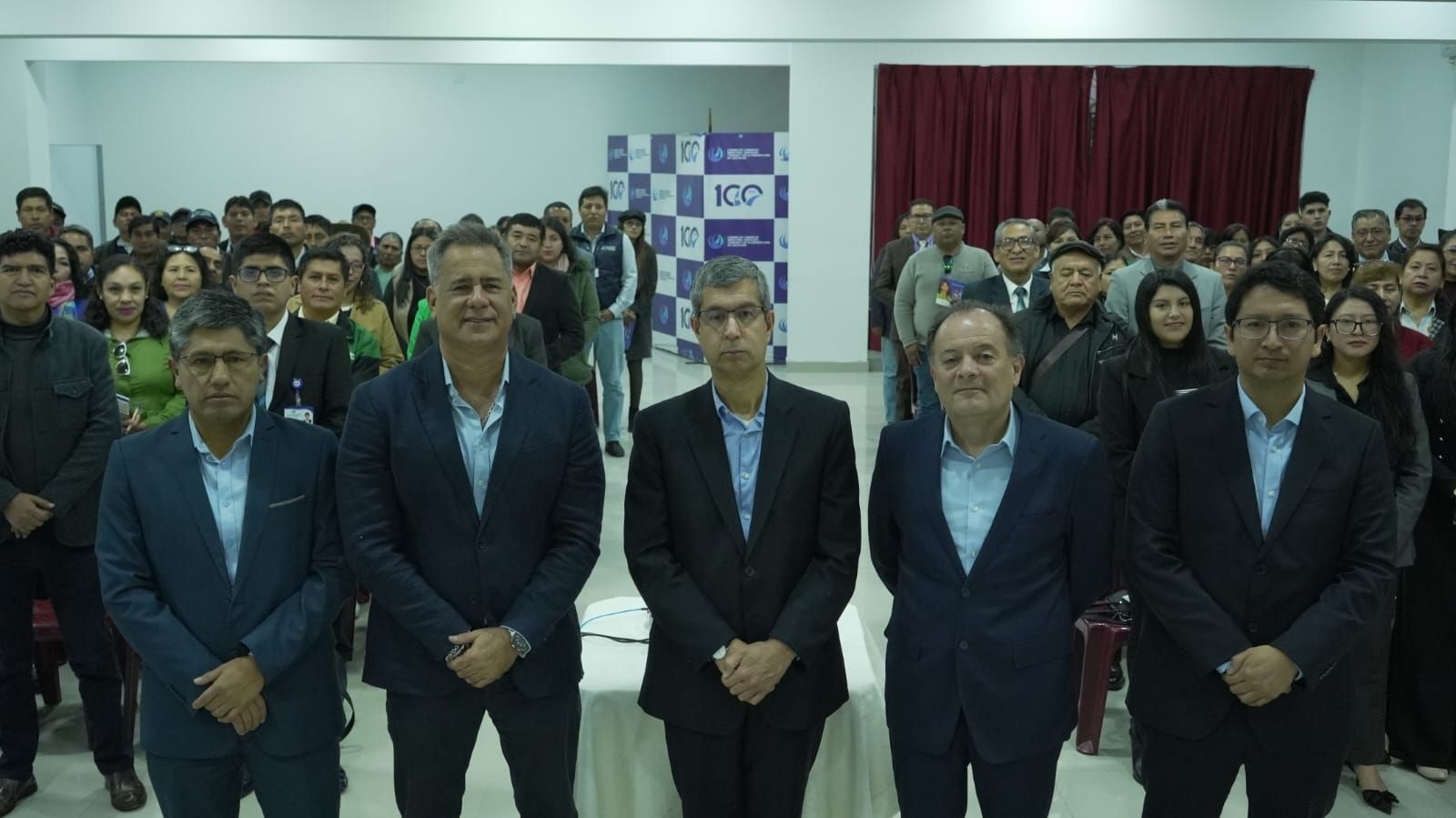 La actividad estuvo encabezada por el titular de la Superitendencia, Sergio Espinosa Chiroque.