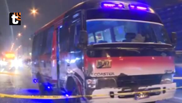 Los Olivos: Asesinato de chofer de empresa de transporte