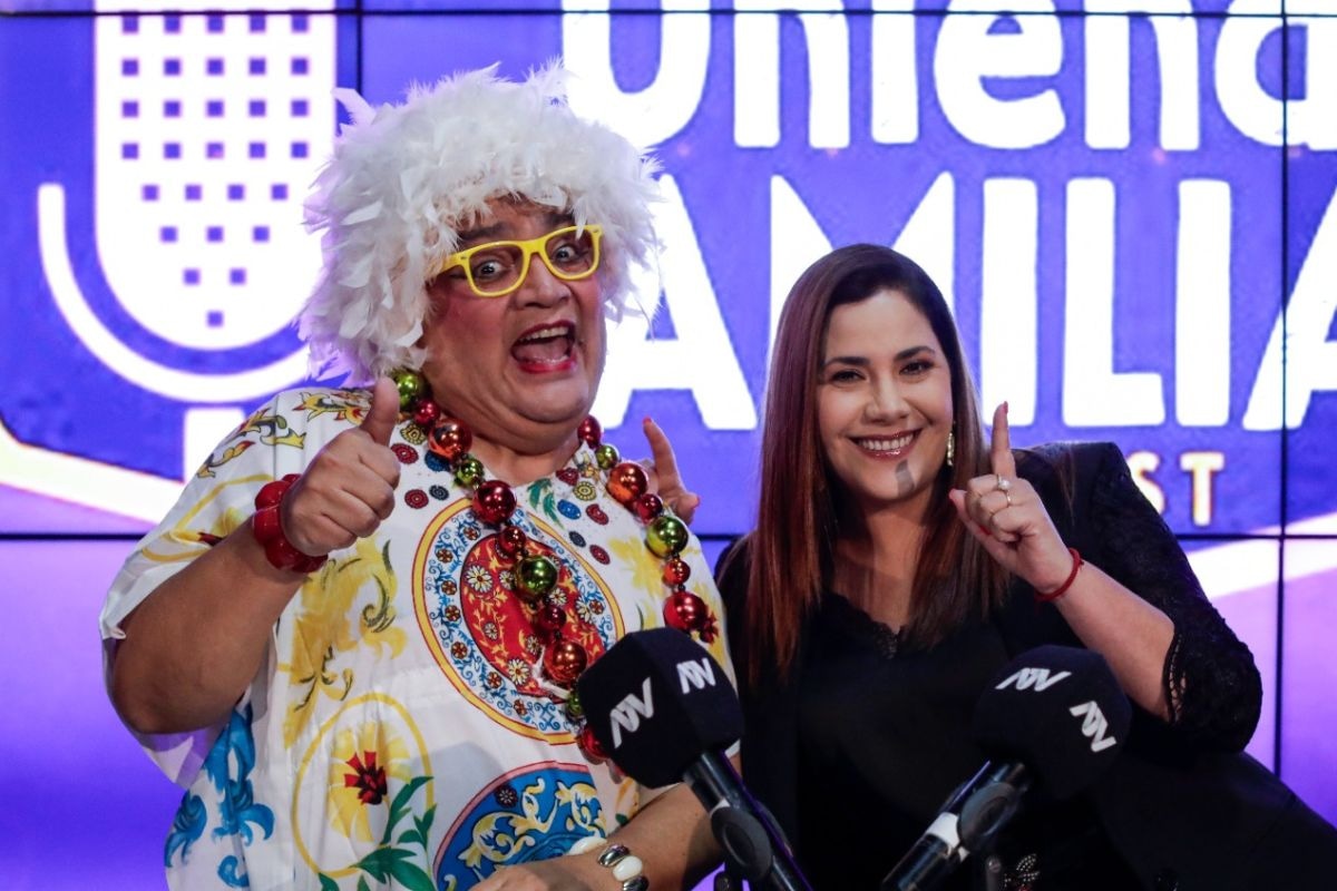 Andrea Llosa y la tía Gloria