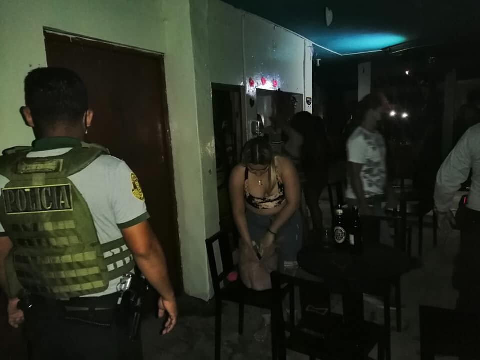 PNP intervino dos inmuebles. (Foto: Municipalidad de Talara)