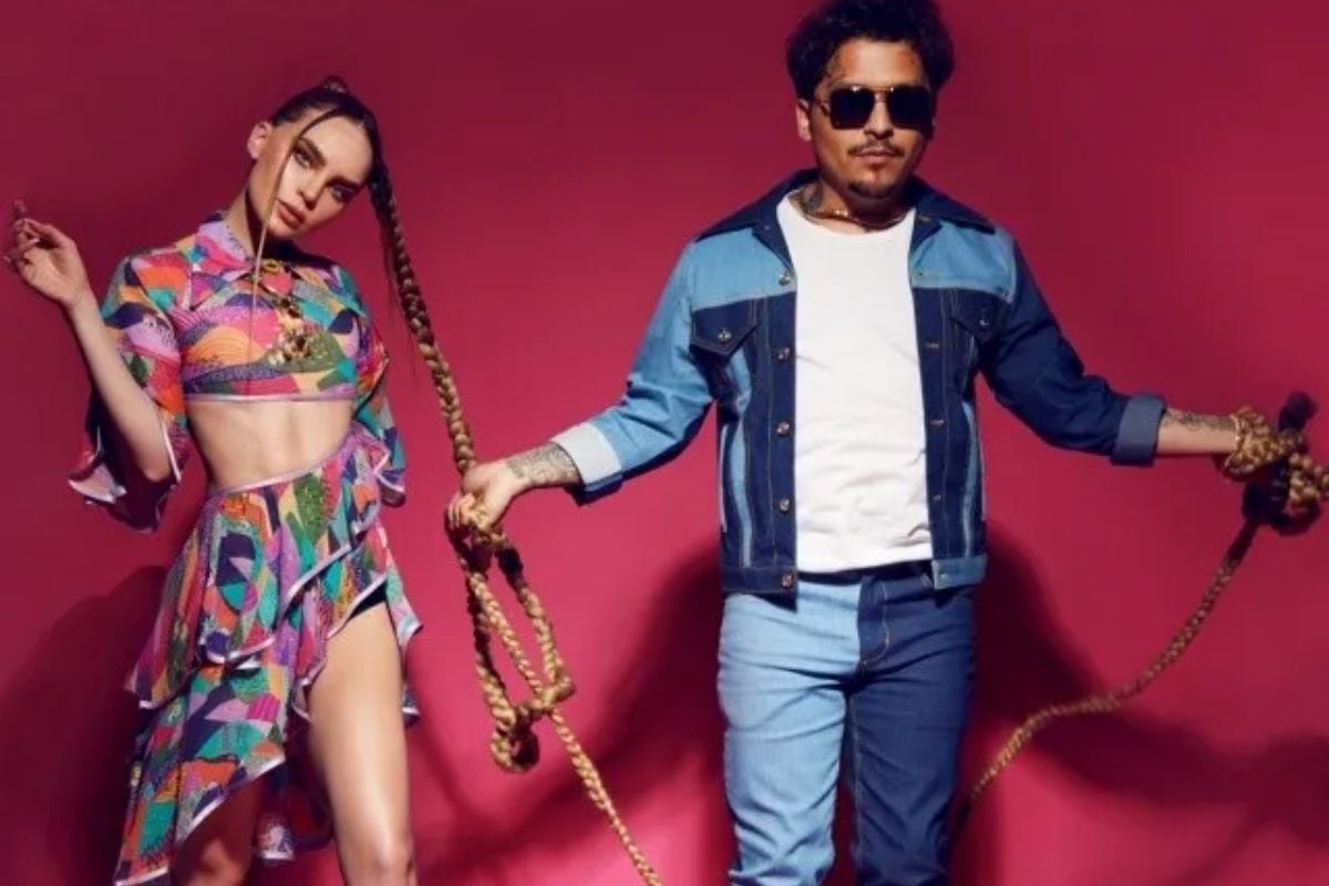 Belinda y Christian Nodal vivieron una polémica relación (Foto: L'Officiel India / Instagram)