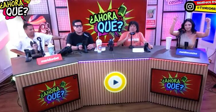 Pamela Franco en el nuevo programa de Carloncho