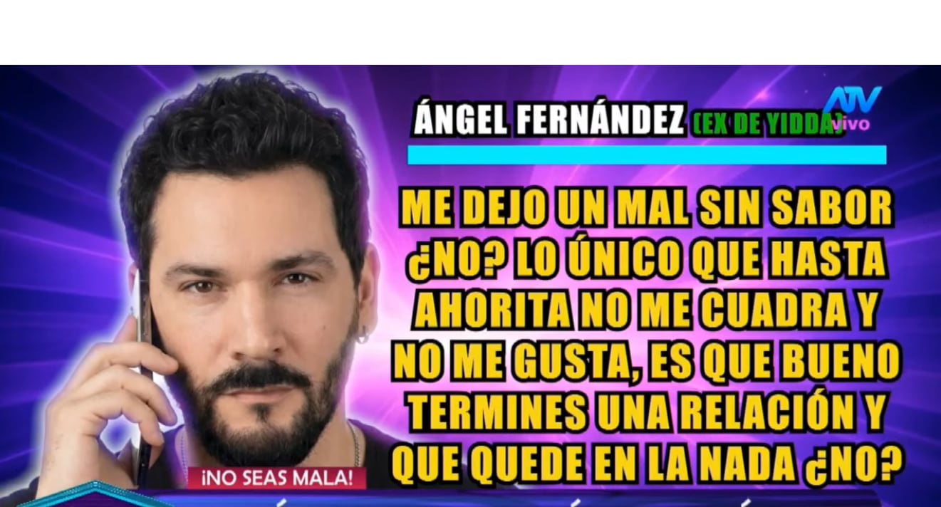 Fotógrafo Ángel Fernández, ex de Yiddá Eslava, habla con 'Magaly TV La Firme'.