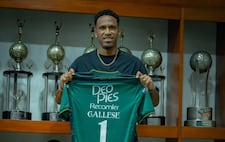 Cinematográfica presentación de Pedro Gallese en el Deportivo Cali: “Quiero preparado para cualquier reto”