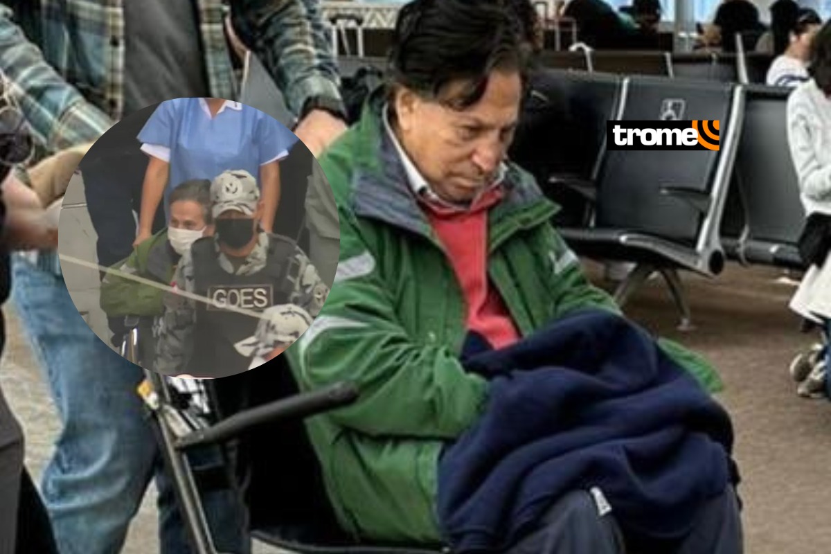 Alejandro Toledo fue trasladado la semana pasada a un hospital de Ate.