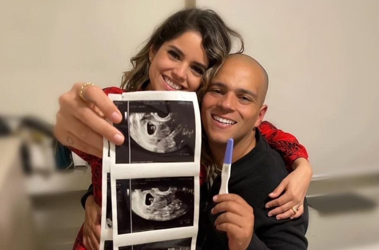 Milena Merino anunció su embarazo con tierno mensaje. (Foto: @mmilena11)