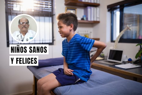 ¿Tu hijo tiene dolor de espalda? Estas pueden ser las causas