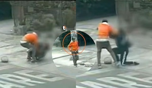 ¡Escolar se enfrentó a ladrón! Jovencita persigue, tumba y hace perder una zapatilla a delincuente que le robó su celular en SJM