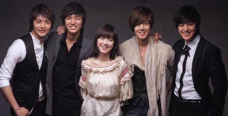 Elenco del popular dorama "Boys Over Flowers" transmitido por la cadena KBS. Foto: KBS