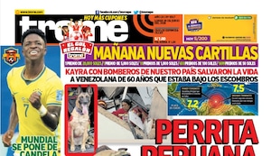 PERRITA PERUANA RESCATA A MUJER