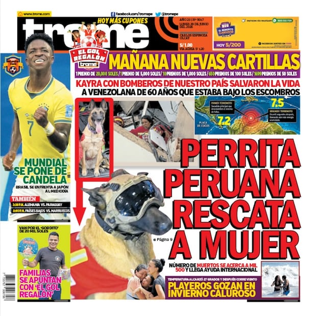 Portada Trome