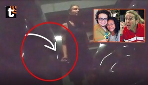 Filtran video de Natalia Málaga rayando el auto del hijo de Eva Ayllón con una llave