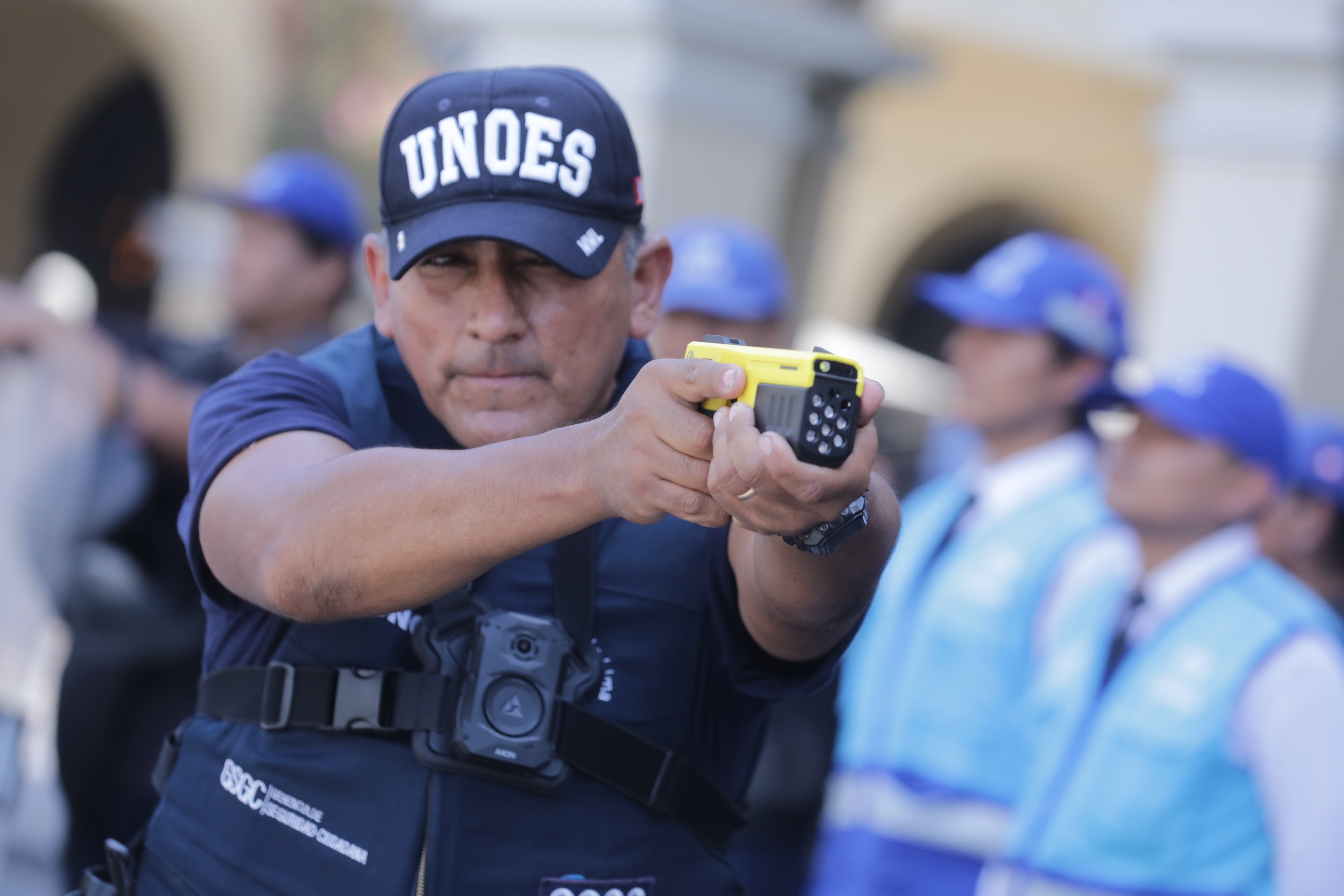 Serenos deberán capacitarse en el uso de estas armas. (Municipalidad de Lima)