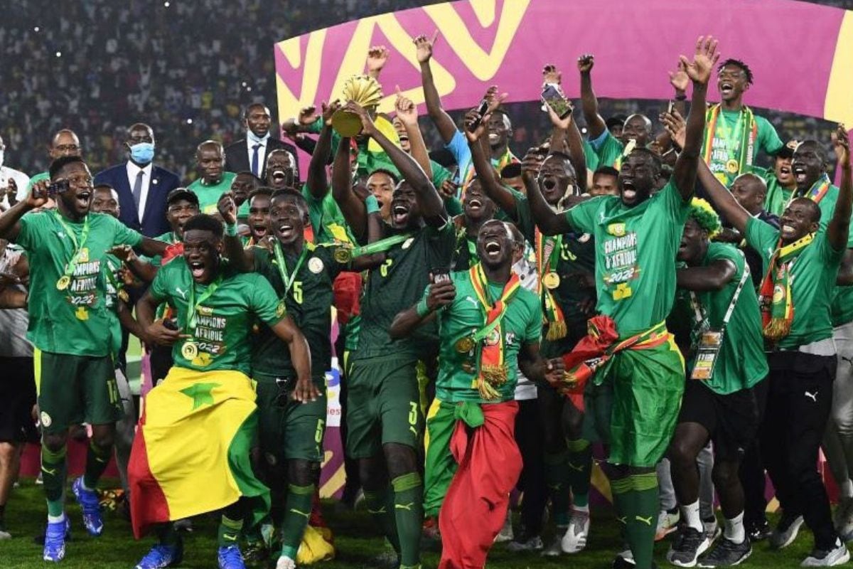 Senegal protagonizó final de película en la Copa Africana de Nacionaes (Foto: @footmercato)