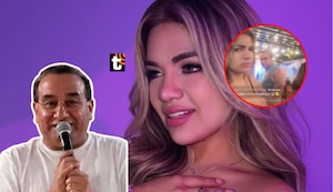Filtran nuevo video de Naldy Saldaña siendo abordada por exdirector musical de La Bella Luz, César Sánchez