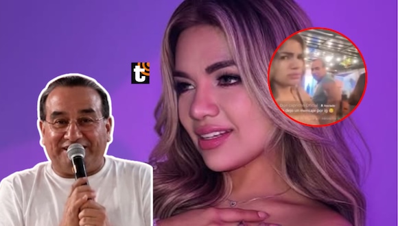 TROME - Filtran nuevo video de Naldy Saldaña siendo abordada por exdirector musical de La Bella Luz, César Sánchez