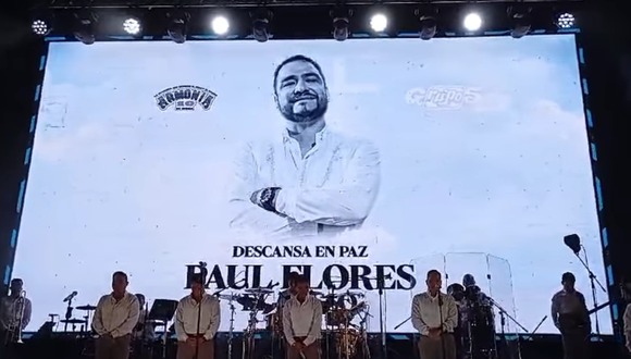 Grupo 5 detuvo concierto para rendir homenaje a Paul Flores