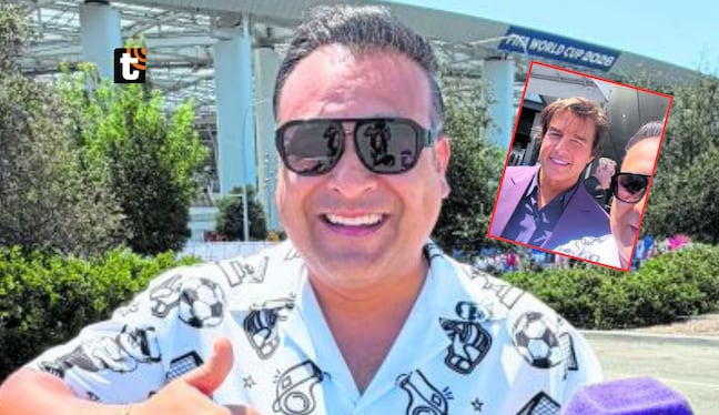 Juan Carlos Orderique logró tomarse un selfie con el actor de ‘Misión Imposible’-